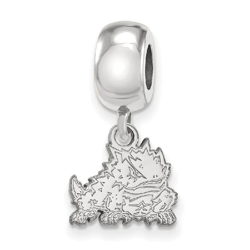 Get Ready To Sparkle – Special Jewelry Discounts Sterling Silver Texas Christian University XS Dangle Bead Charm Get Ready To Sparkle – Special Jewelry Discounts Sterling Silver Texas Christian University XS Dangle Bead Charm