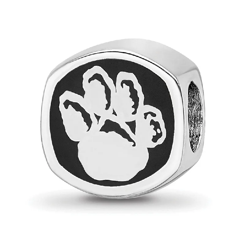 Shop Dazzling Jewelry At The Best Prices Sterling Silver U of Pittsburgh Cushion Shaped Logo Bead Charm Shop Dazzling Jewelry At The Best Prices Sterling Silver U of Pittsburgh Cushion Shaped Logo Bead Charm