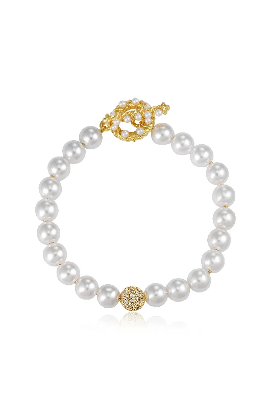 Best-Selling Jewelry Styles Now At Exclusive Discounts Pearl Sweetheart Bracelet
