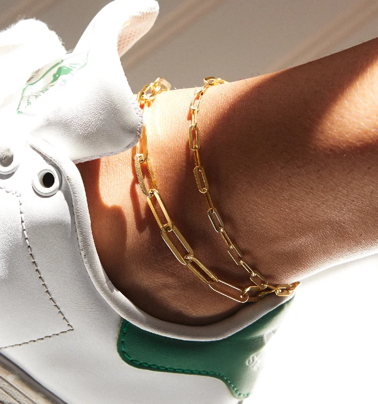 Premium Jewelry At Promotional Prices – Shine Today Rectangle Link Anklet