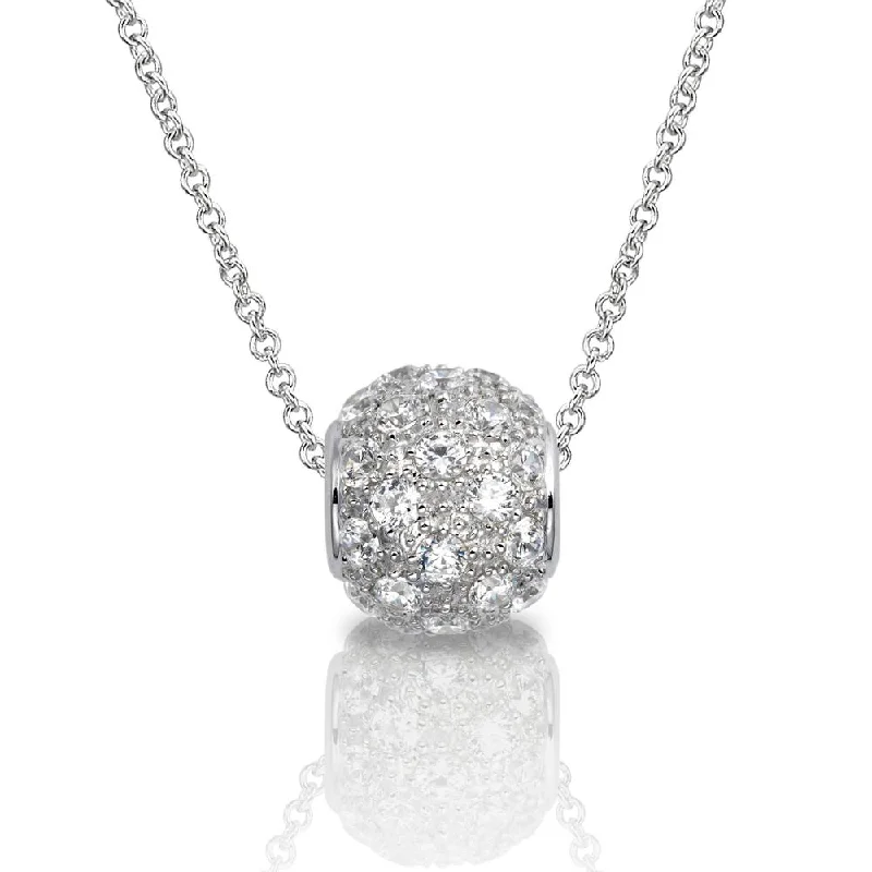 Special Deals On Handcrafted And Designer Jewelry Round Brilliant pendant with 1.75 carats* of diamond simulants in sterling silver Special Deals On Handcrafted And Designer Jewelry Round Brilliant pendant with 1.75 carats* of diamond simulants in sterling silver