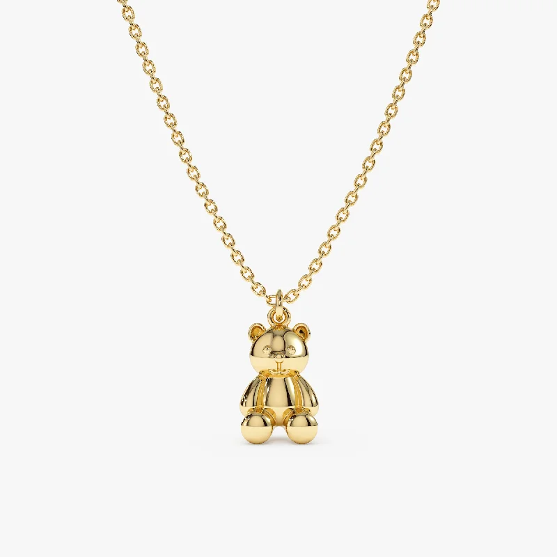 Elegant Jewelry Styles At Budget-Friendly Prices Teddy Bear Necklace, Teddy