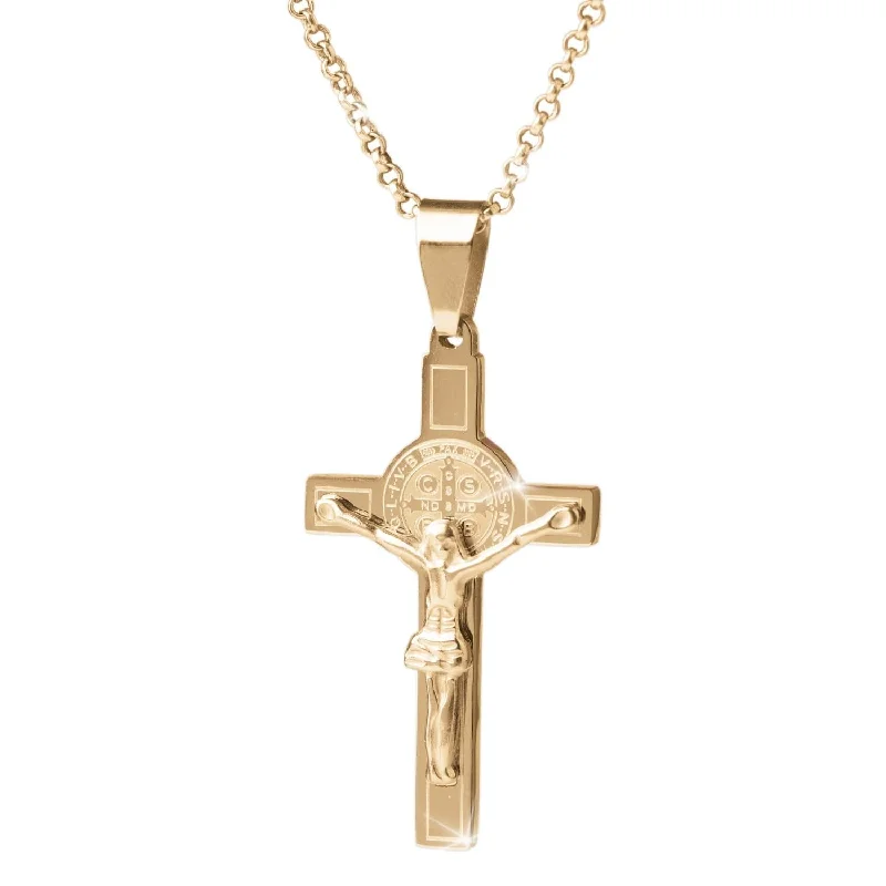 Trending Jewelry Styles Now At Limited-Time Discounts St Benedict Crucifix