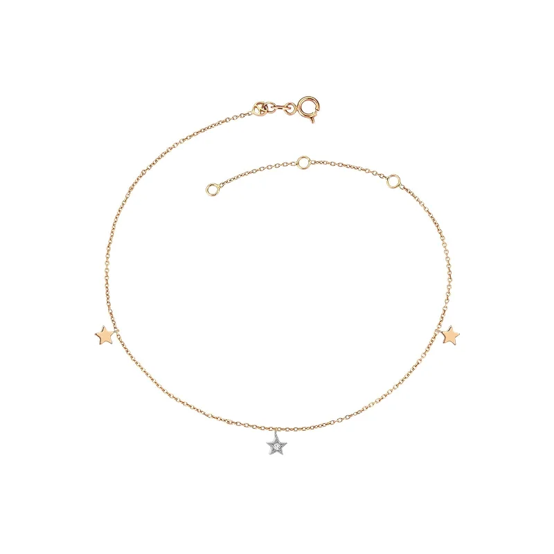 Personalized Engraved Jewelry For Meaningful Gifts Starry Anklet