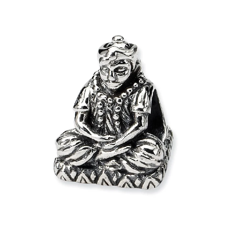 Affordable Glamour – Premium Jewelry For Less Sterling Silver Buddha Bead Charm