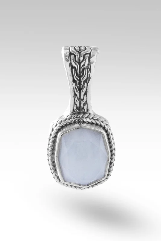 Modern Statement Jewelry For Bold Styling Always with You Pendant™ in White Moonstone