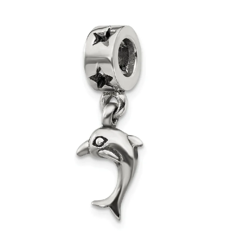 Exclusive Gemstone Jewelry At Special Prices Sterling Silver Dolphin Dangle Bead Charm Exclusive Gemstone Jewelry At Special Prices Sterling Silver Dolphin Dangle Bead Charm