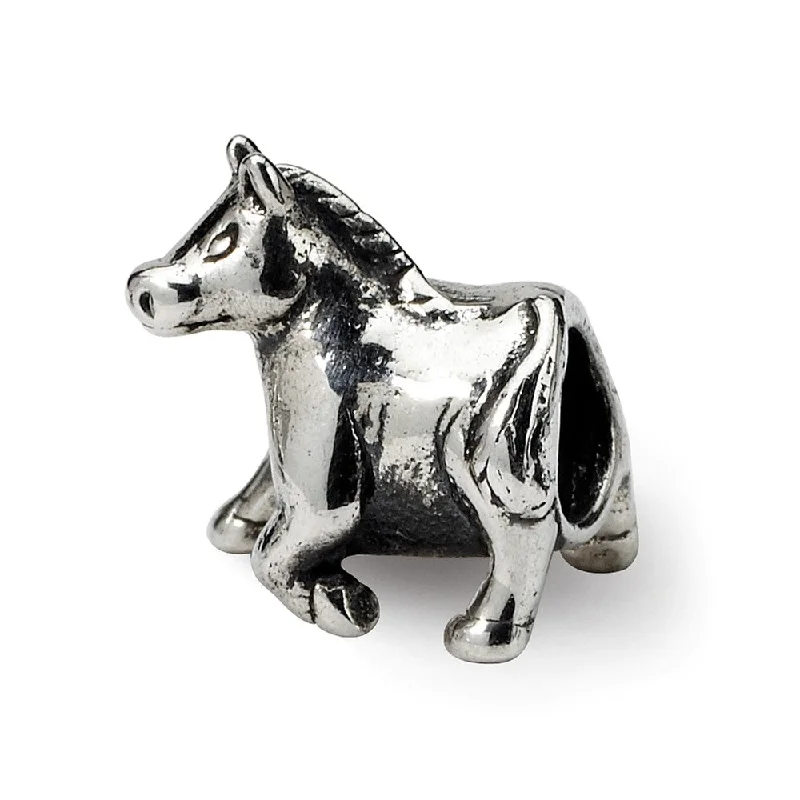 Chic And Stylish Jewelry At Discounted Prices Sterling Silver Horse Bead Charm