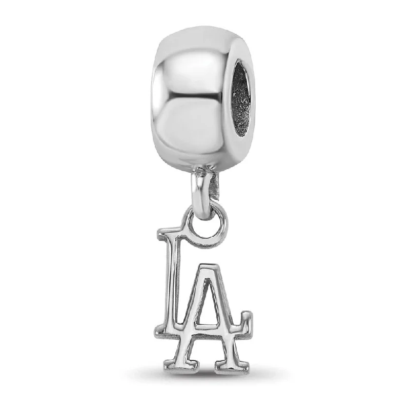 Unbeatable Offers On Luxury And Everyday Jewelry Sterling Silver Rhodium Plated MLB LA Dodgers XS Dangle Bead Charm Unbeatable Offers On Luxury And Everyday Jewelry Sterling Silver Rhodium Plated MLB LA Dodgers XS Dangle Bead Charm