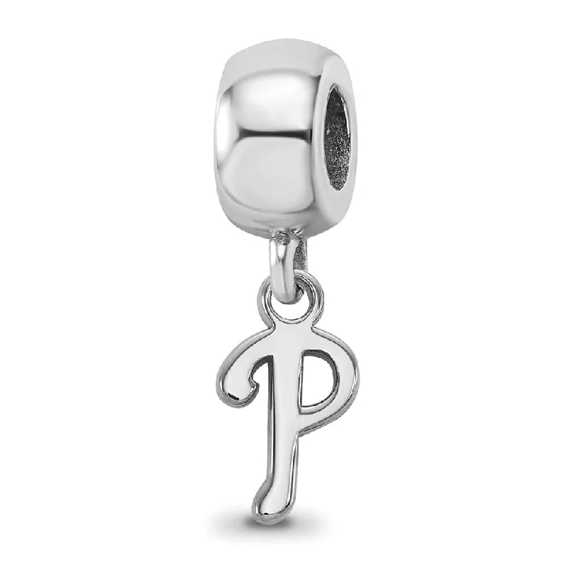 Luxury Jewelry Without The Luxury Price Tag Sterling Silver Rhodium Plated MLB Phila. Phillies XS Dangle Bead Luxury Jewelry Without The Luxury Price Tag Sterling Silver Rhodium Plated MLB Phila. Phillies XS Dangle Bead