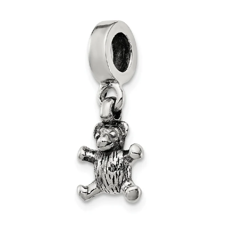 Luxury Meets Affordability – Jewelry Sale Now Live Sterling Silver Teddy Bear Dangle Bead Charm Luxury Meets Affordability – Jewelry Sale Now Live Sterling Silver Teddy Bear Dangle Bead Charm
