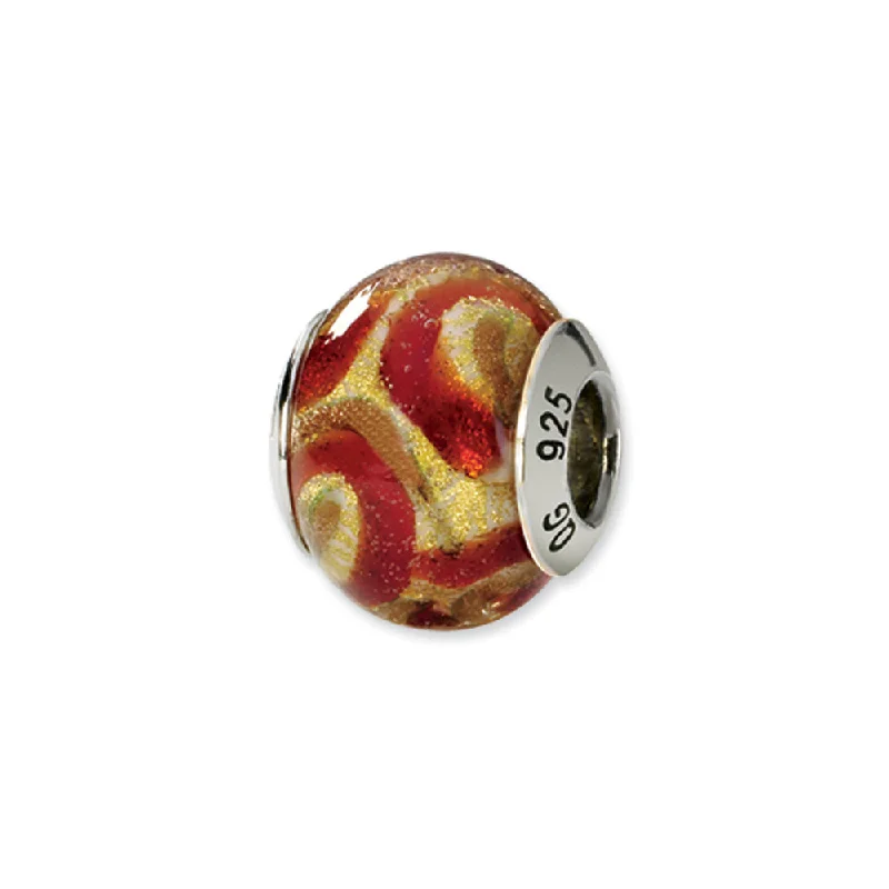Trending Jewelry Now At Unbeatable Prices Sterling Silver, Yellow, Golden and Red Murano Glass Bead Charm Trending Jewelry Now At Unbeatable Prices Sterling Silver, Yellow, Golden and Red Murano Glass Bead Charm
