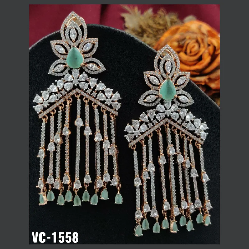 Exclusive Jewelry Bundles At Discounted Prices Vivah Creation 2 tone Plated AD Stone Dangler Earrings Exclusive Jewelry Bundles At Discounted Prices Vivah Creation 2 tone Plated AD Stone Dangler Earrings