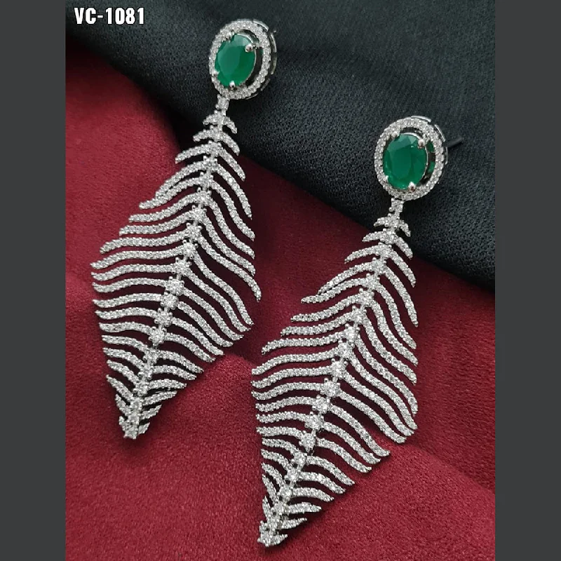Luxury Jewelry Sale – Elegant Styles At Unbeatable Prices Vivah Creation Gold Plated AD Stone Dangler Earrings Luxury Jewelry Sale – Elegant Styles At Unbeatable Prices Vivah Creation Gold Plated AD Stone Dangler Earrings