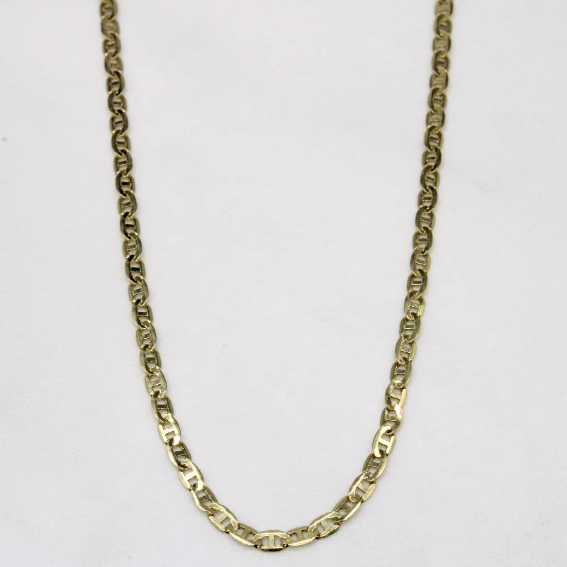 Premium Diamond Jewelry For Unforgettable Moments 10k Yellow Gold Anchor Link Chain | 20" |