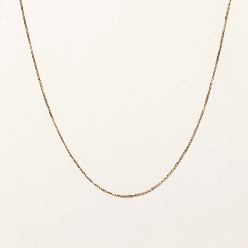 The Biggest Jewelry Sale Of The Year Is Here 10k Yellow Gold Box Link Chain | 20" | The Biggest Jewelry Sale Of The Year Is Here 10k Yellow Gold Box Link Chain | 20" |