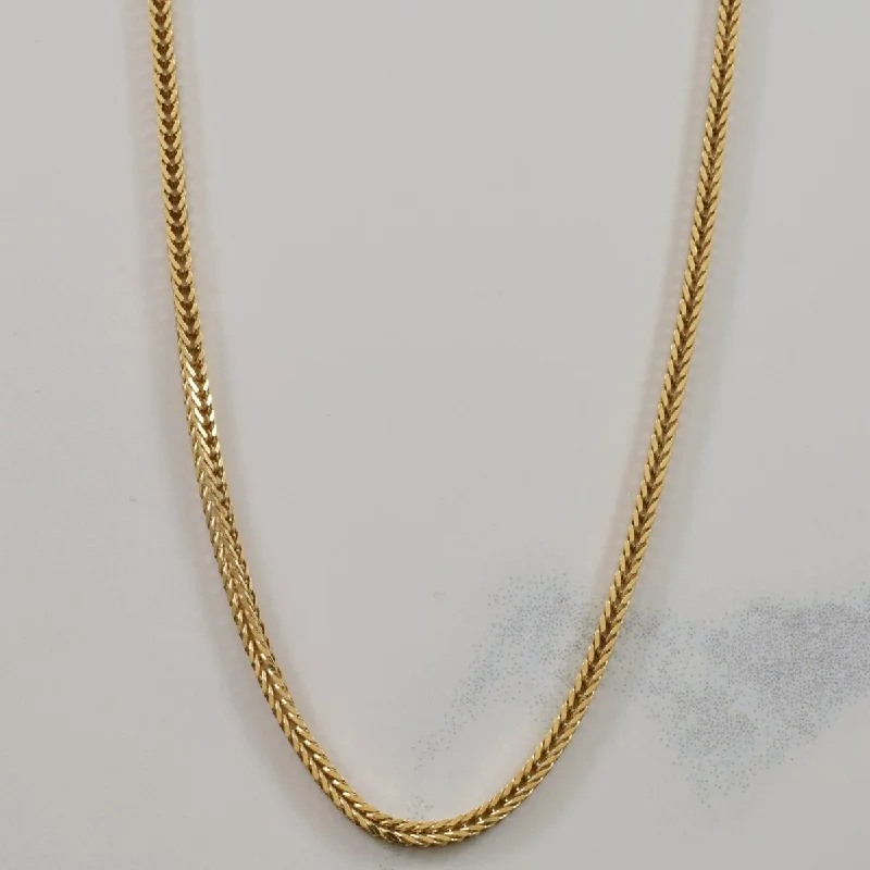 Elevate Your Outfit With Discounted Statement Jewelry 10k Yellow Gold Brazilian Chain | 20" | Elevate Your Outfit With Discounted Statement Jewelry 10k Yellow Gold Brazilian Chain | 20" |