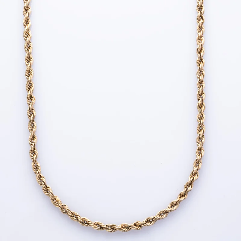 Must-Have Jewelry Pieces At Reduced Prices 10k Yellow Gold Rope Chain | 17" |