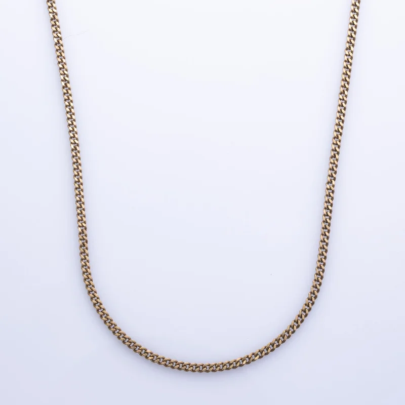 Timeless Elegance, Temporary Discounts – Act Fast 10k Yellow Gold Curb Chain | 24" | Timeless Elegance, Temporary Discounts – Act Fast 10k Yellow Gold Curb Chain | 24" |