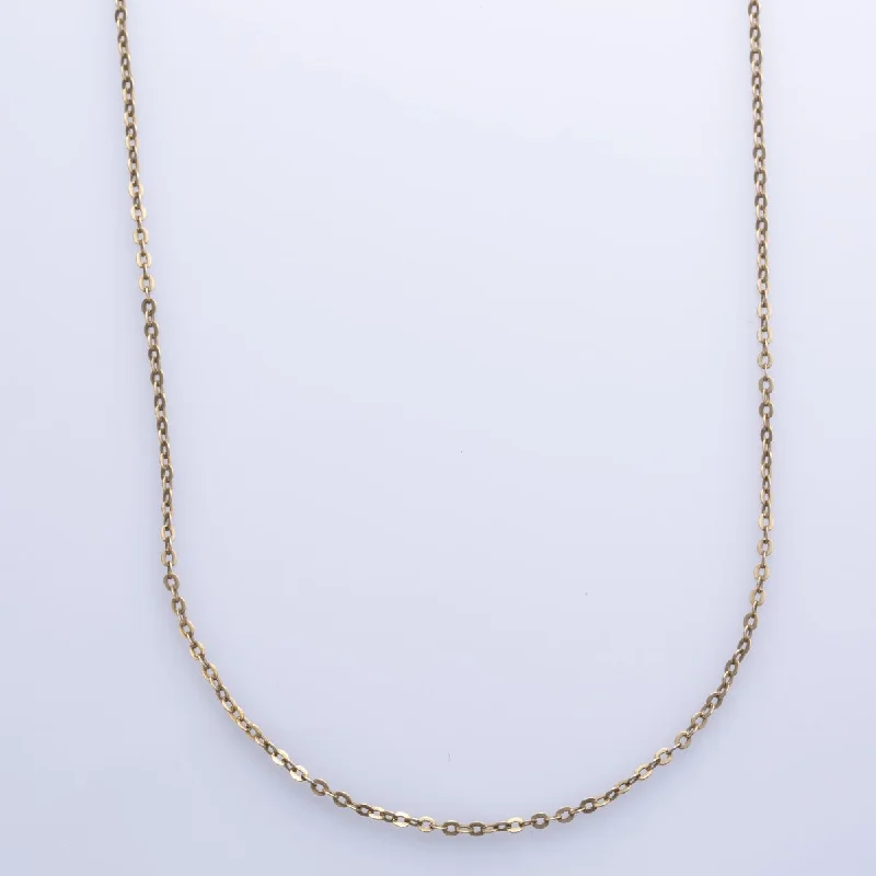 Your Dream Jewelry At Dream Prices 10k Yellow Gold Cable Chain | 19" |