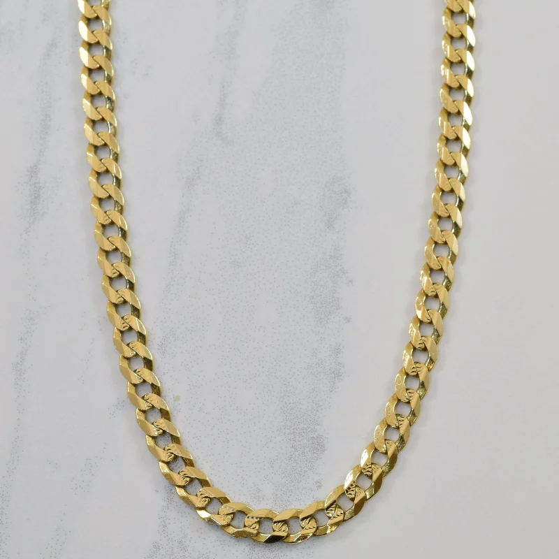 Personalized Jewelry Sale – Unique Gifts At Low Prices 10k Yellow Gold Cuban Link Chain | 18.5" | Personalized Jewelry Sale – Unique Gifts At Low Prices 10k Yellow Gold Cuban Link Chain | 18.5" |