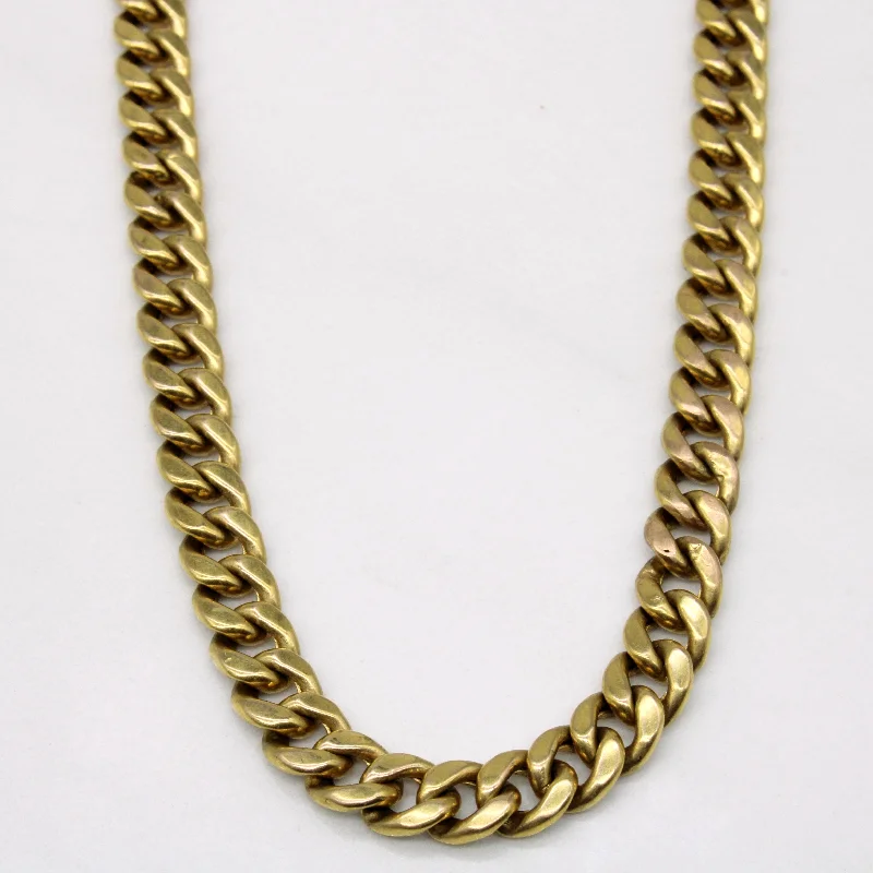 Must-Have Jewelry At Unbelievable Discounts 10k Yellow Gold Cuban Link Chain | 24" | Must-Have Jewelry At Unbelievable Discounts 10k Yellow Gold Cuban Link Chain | 24" |