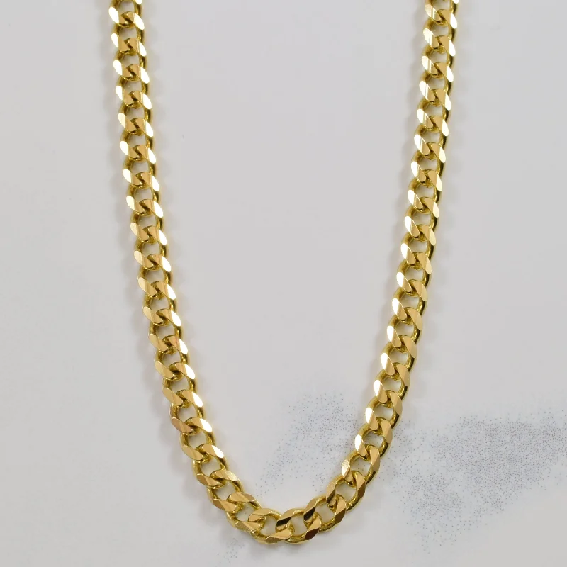 Luxury Jewelry At Budget-Friendly Prices – Grab Yours Now 10k Yellow Gold Curb Chain | 20" | Luxury Jewelry At Budget-Friendly Prices – Grab Yours Now 10k Yellow Gold Curb Chain | 20" |