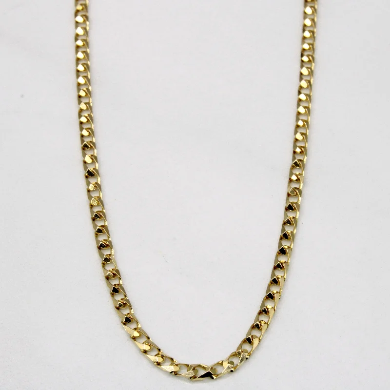 Holiday Jewelry Sale – Perfect Gifts At The Best Prices 10k Yellow Gold Curb Link Chain | 20" |
