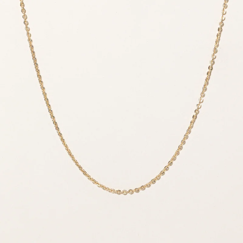 Elegant Jewelry, Affordable Luxury – Shop Now 10k Yellow Gold Rolo Link Chain | 18" | Elegant Jewelry, Affordable Luxury – Shop Now 10k Yellow Gold Rolo Link Chain | 18" |