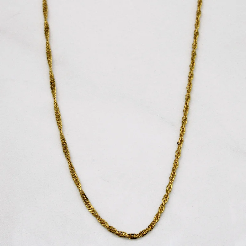 Adjustable Charm Bracelets For A Perfect Fit 10k Yellow Gold Singapore Chain | 16" | Adjustable Charm Bracelets For A Perfect Fit 10k Yellow Gold Singapore Chain | 16" |