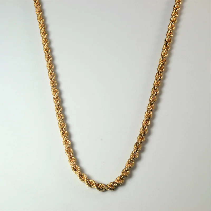 Shop Signature Jewelry Styles At Exclusive Prices 10k Yellow Gold Rope Chain |