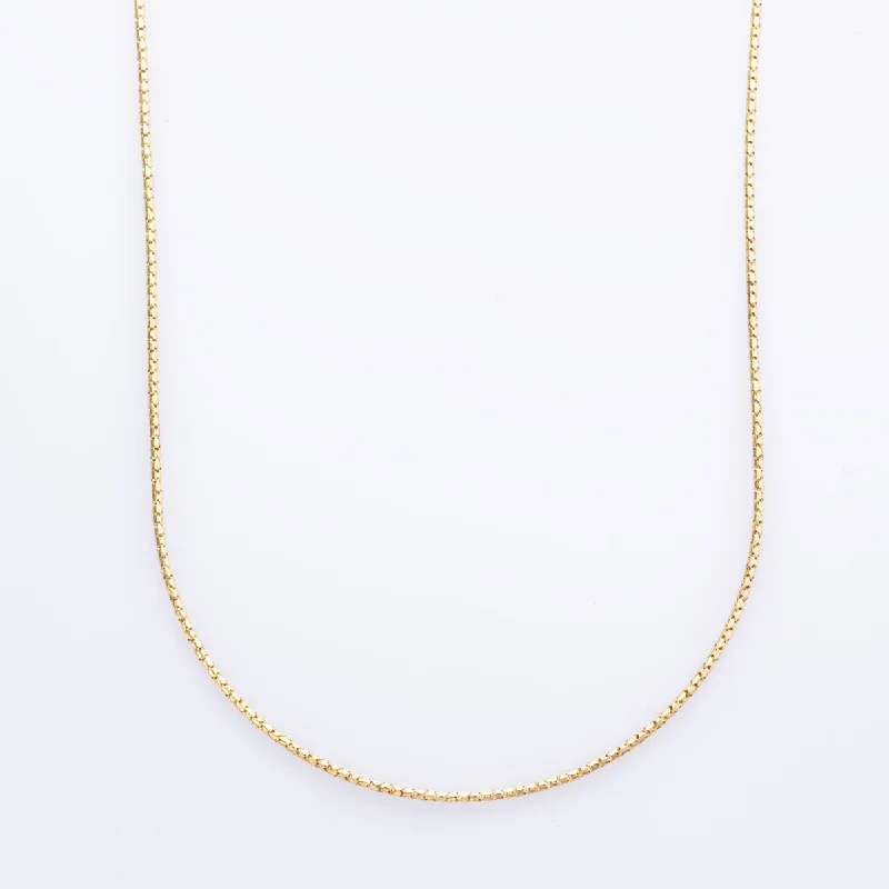 High-End Sparkle, Low-End Prices – Jewelry Sale Live 14k Yellow Gold Rounded Box Chain | 18" | High-End Sparkle, Low-End Prices – Jewelry Sale Live 14k Yellow Gold Rounded Box Chain | 18" |