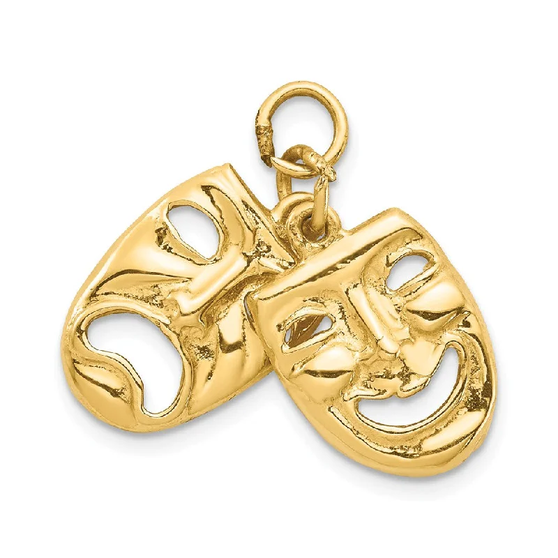 Discover Unique Jewelry With Special Limited-Time Offers 14k Yellow Gold Comedy and Tragedy Pendant Discover Unique Jewelry With Special Limited-Time Offers 14k Yellow Gold Comedy and Tragedy Pendant