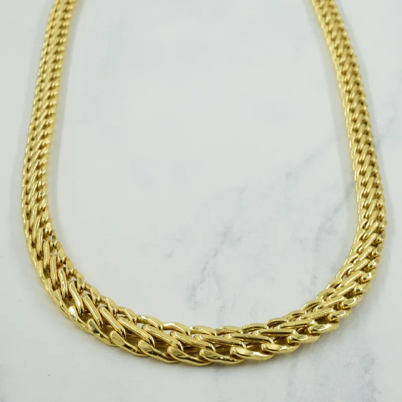 Limited Stock On Premium Jewelry At Low Prices 14k Yellow Gold Fancy Chain | 16.75" | Limited Stock On Premium Jewelry At Low Prices 14k Yellow Gold Fancy Chain | 16.75" |