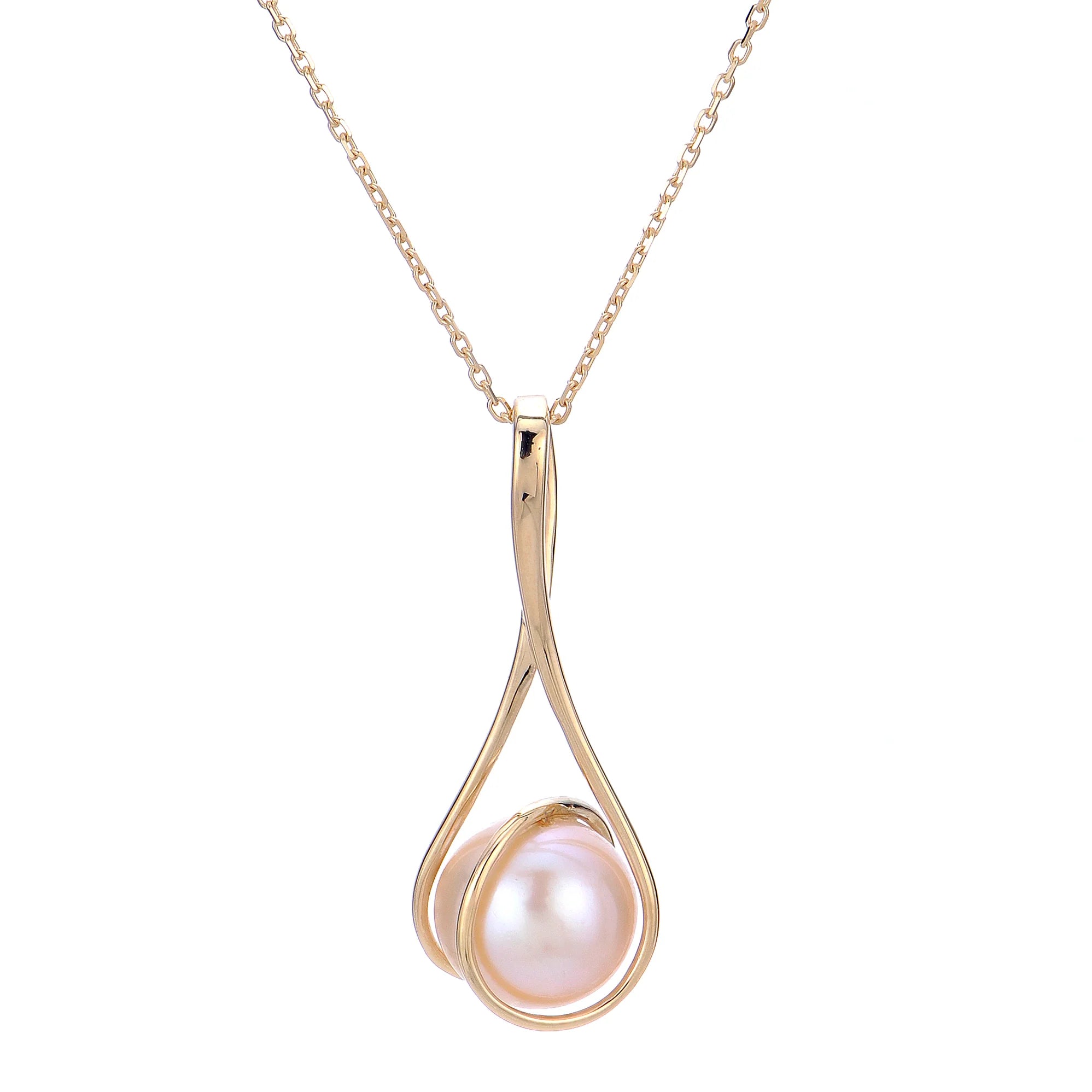 Shine In Style – Shop Jewelry Discounts Today 14K Yellow Gold Freshwater Pearl Twist Drop Pendant Shine In Style – Shop Jewelry Discounts Today 14K Yellow Gold Freshwater Pearl Twist Drop Pendant