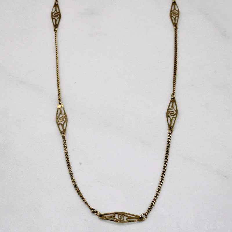 Luxury Jewelry Without The Luxury Price Tag 14k Yellow Gold Necklace | 15" |