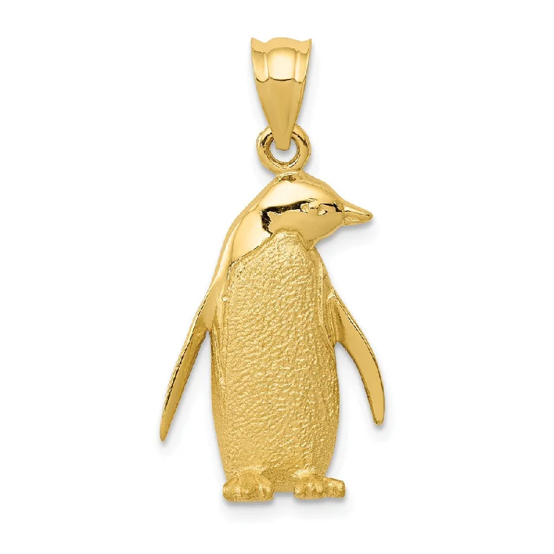 Jewelry Flash Sale – Stylish Designs At Unbeatable Rates 14k Yellow Gold Textured Penguin Pendant Jewelry Flash Sale – Stylish Designs At Unbeatable Rates 14k Yellow Gold Textured Penguin Pendant