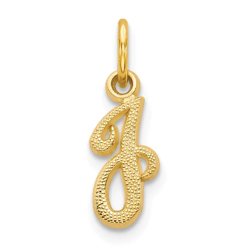 Fine Jewelry, Limited-Time Offers Available 14KT Yellow Gold 16X7MM Initial Pendant-Chain Not Included; Initial J Fine Jewelry, Limited-Time Offers Available 14KT Yellow Gold 16X7MM Initial Pendant-Chain Not Included; Initial J