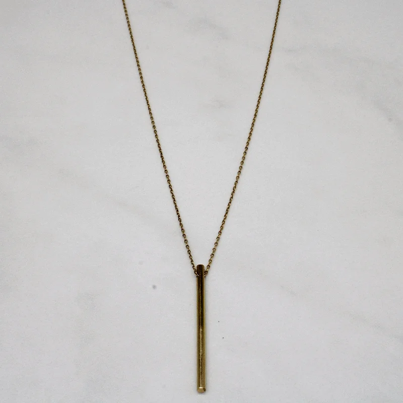 Jewelry Sale Bonanza – Grab Your Sparkle Now 18k Yellow Gold Colum Pendant & Necklace | 18" | Jewelry Sale Bonanza – Grab Your Sparkle Now 18k Yellow Gold Colum Pendant & Necklace | 18" |