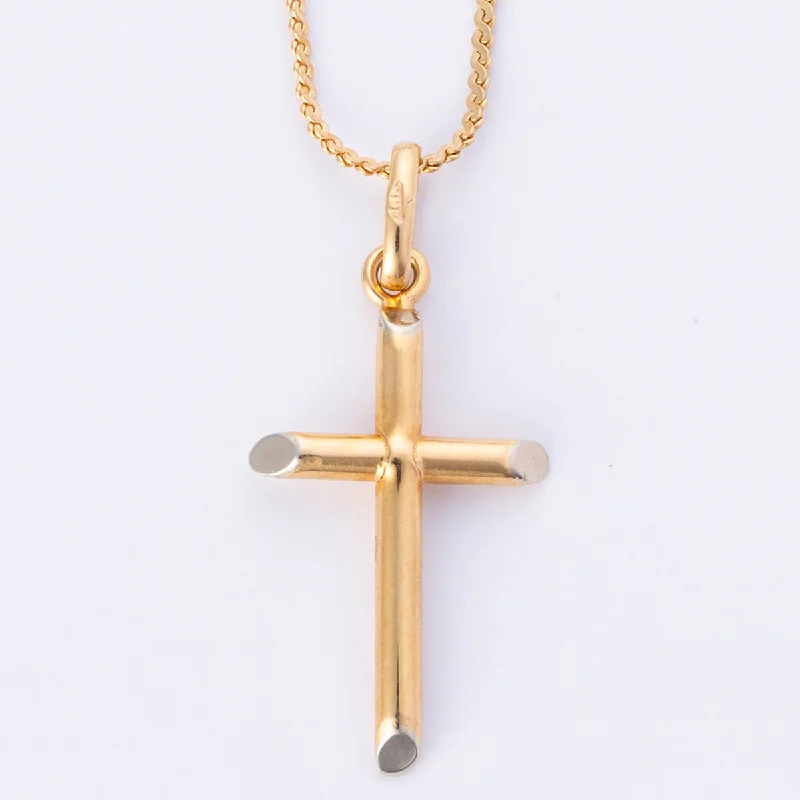 Flash Sale On Exquisite Jewelry – Don't Miss Out 18k Yellow Gold Cross Pendant Necklace | 17" Flash Sale On Exquisite Jewelry – Don't Miss Out 18k Yellow Gold Cross Pendant Necklace | 17"