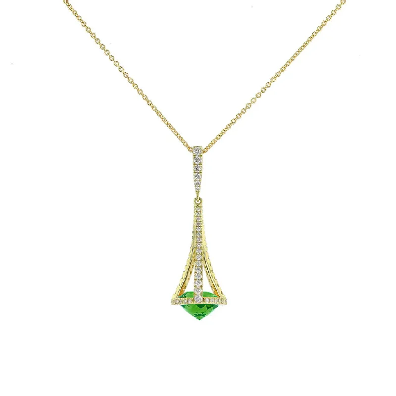 Timeless Elegance, Temporary Discounts – Act Fast Peridot & Diamond Chandelier Pendant Timeless Elegance, Temporary Discounts – Act Fast Peridot & Diamond Chandelier Pendant