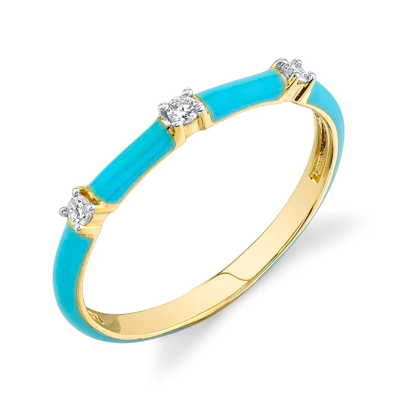 Trending Jewelry Styles Now At Limited-Time Discounts Diamond and Turquoise Enamel Band Trending Jewelry Styles Now At Limited-Time Discounts Diamond and Turquoise Enamel Band