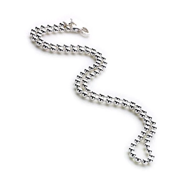 Bohemian-Inspired Jewelry For Free-Spirited Fashion 3mm Id Tag Chain 40cm