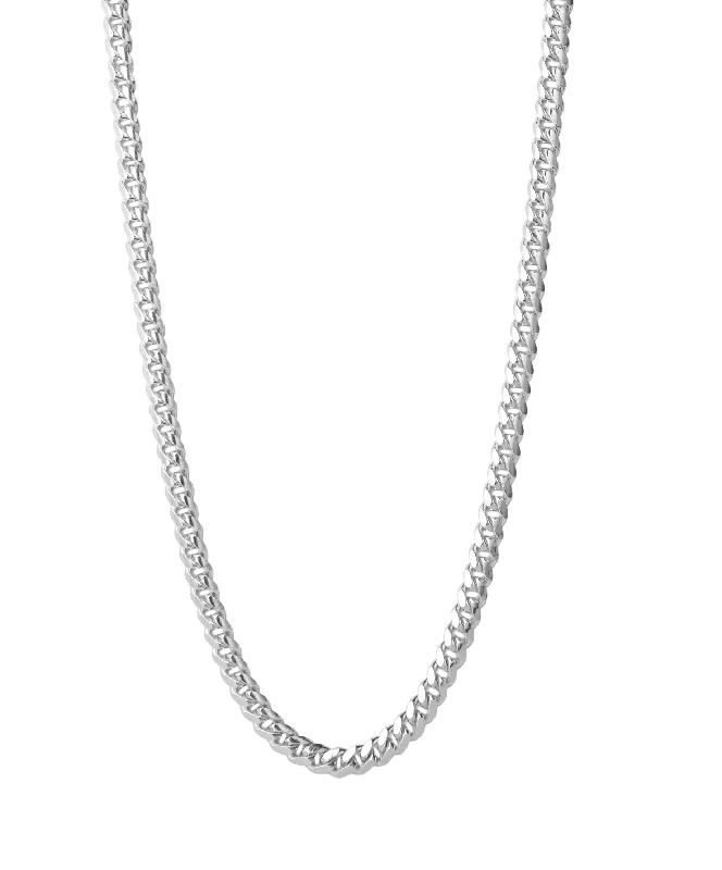Once-A-Year Jewelry Sale – Grab Your Favorites Now 5 mm Cuban link chain - silver