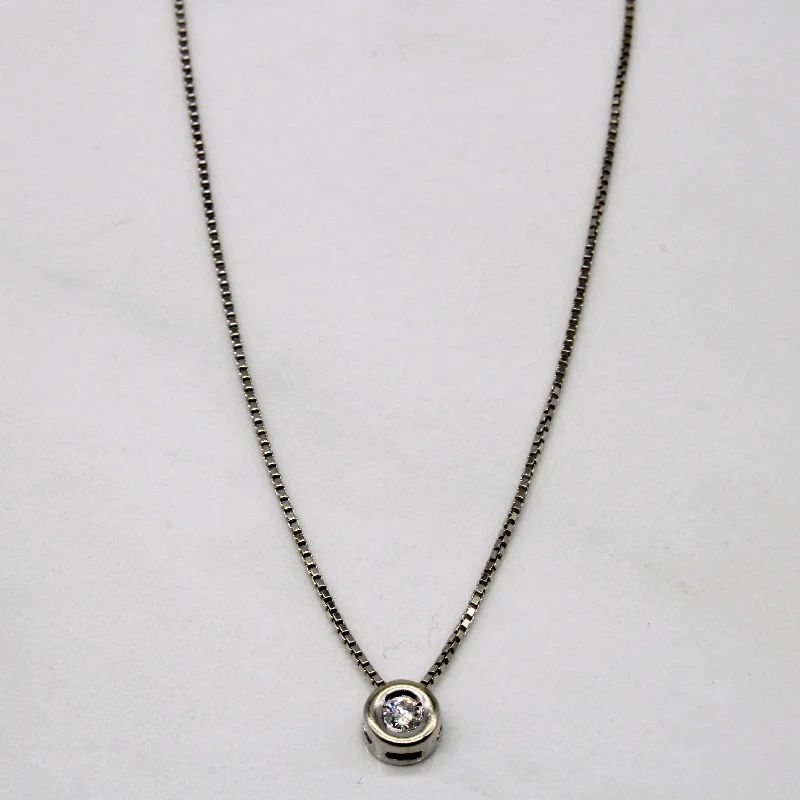 Shine Without Limits – Jewelry Sale Happening Now Bezel Set Diamond Pendant Necklace | 0.06ct | 17" | Shine Without Limits – Jewelry Sale Happening Now Bezel Set Diamond Pendant Necklace | 0.06ct | 17" |