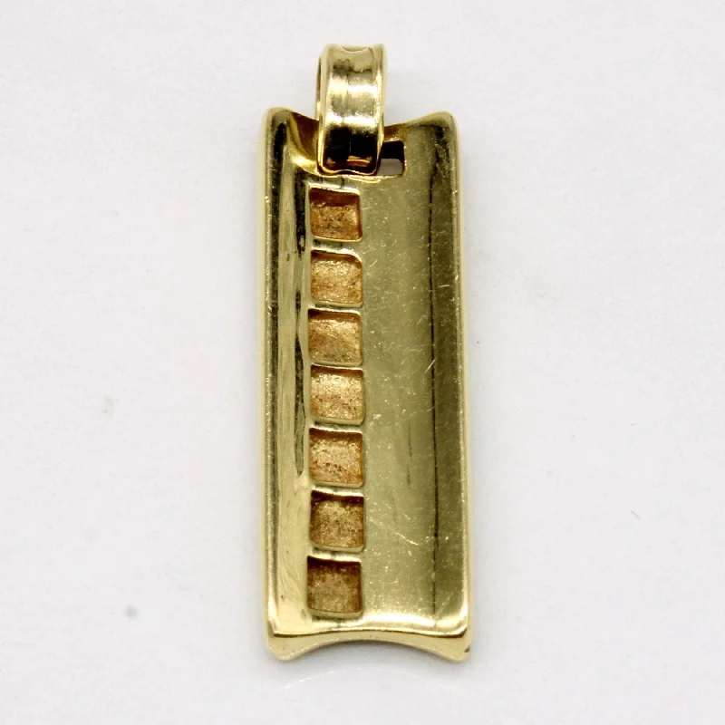 Beautiful Jewelry, Breathtaking Discounts – Hurry In 'Birks' 18k Yellow Gold Colum Pendant Beautiful Jewelry, Breathtaking Discounts – Hurry In 'Birks' 18k Yellow Gold Colum Pendant