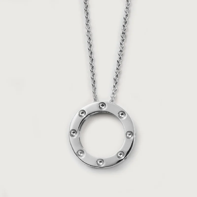 Get The Sparkle You Love At Prices You Adore Circle of Life Necklace with Ruby