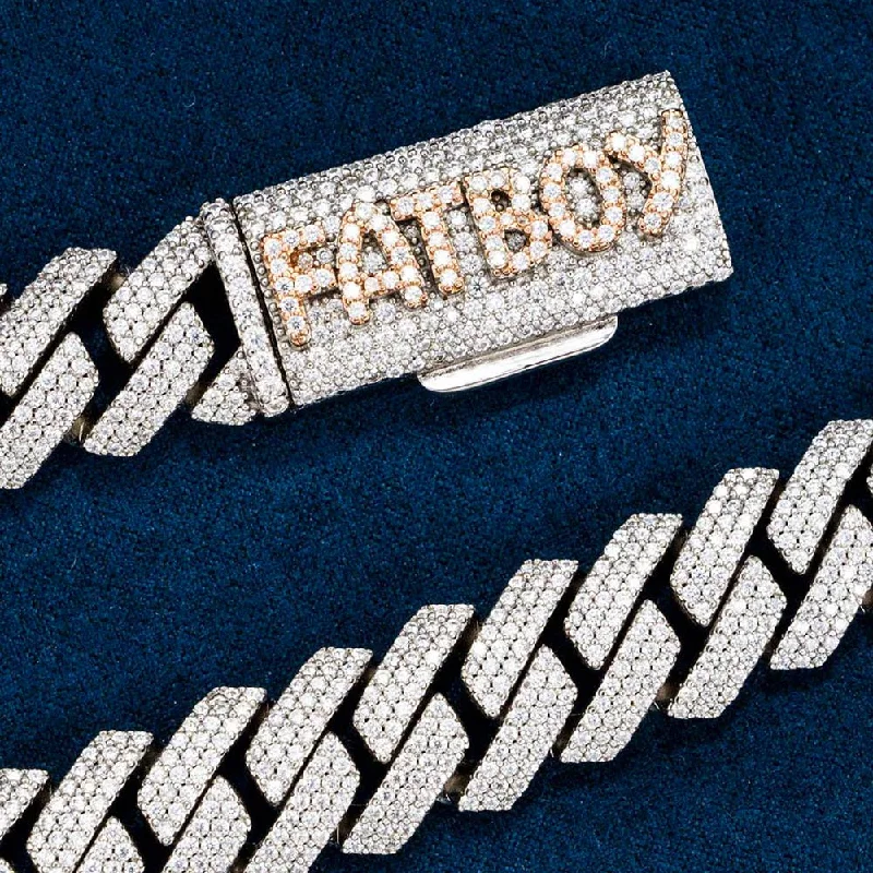 Fashion-Forward Jewelry At Incredible Prices CUSTOM CLASP 3-Row 15MM Moissanite Cuban Link Chain 14K Gold Fashion-Forward Jewelry At Incredible Prices CUSTOM CLASP 3-Row 15MM Moissanite Cuban Link Chain 14K Gold