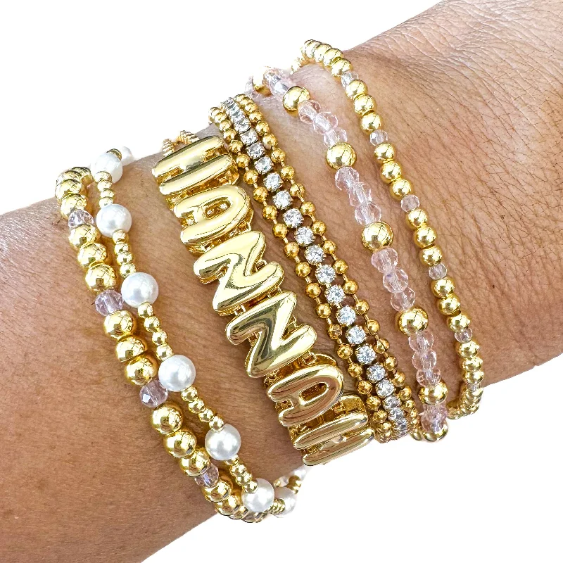 Flash Jewelry Sale – Get Stunning Pieces At Low Prices Custom Smooth Initial Letter Name Bracelet Flash Jewelry Sale – Get Stunning Pieces At Low Prices Custom Smooth Initial Letter Name Bracelet