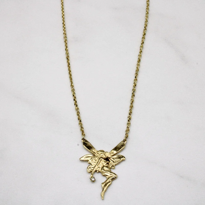 Don't Miss Out On Bestselling Jewelry At Special Prices Diamond Fairy 14k Pendant | 0.02ct | 18" | Don't Miss Out On Bestselling Jewelry At Special Prices Diamond Fairy 14k Pendant | 0.02ct | 18" |